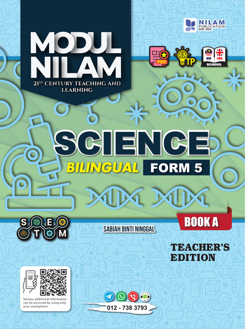 Modul Nilam 21St Century T&L Science Book A  F5 Bilingual 2023 (Te) - MPHOnline.com