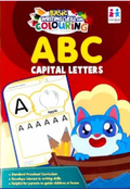 Basic Writing Skill And Colouring - Abc Capital Letters - MPHOnline.com