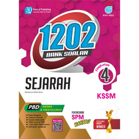 1202 Bank Soalan (KSSM) Sejarah Tingkatan 4 '23 - MPHOnline.com