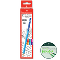 Faber Castell Tri-Writing 2B Pencil - Box Of 12 Pcs PK12 - MPHOnline.com