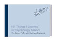 101 Things I Learned® in Psychology School - MPHOnline.com