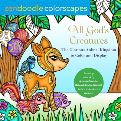 Zendoodle colorscapes : All God's Creatures - MPHOnline.com