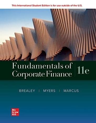 ISE Fundamentals of Corporate Finance, 11Ed. - MPHOnline.com