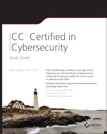 CC Certified In Cybersecurity Study Guide - MPHOnline.com