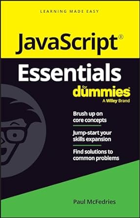 Javascript Essentials For Dummies - MPHOnline.com