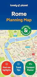 Lonely Planet Rome City Map (2nd Edition) - MPHOnline.com