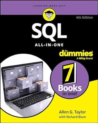 SQL All In One For Dummies  (4th Edition ) - MPHOnline.com