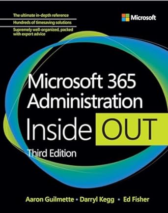 Microsoft 365 Administration Inside Out ( 3rd Edition) - MPHOnline.com