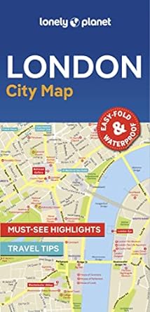 Lonely Planet London City Map (2nd Edition) - MPHOnline.com