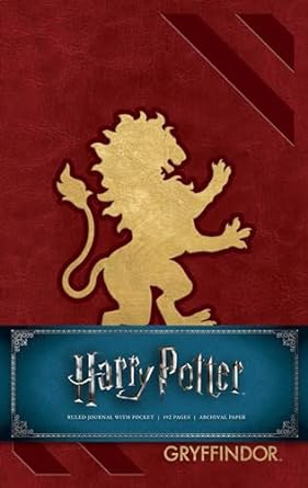 Harry Potter: Gryffindor Hardcover Ruled Journal - MPHOnline.com