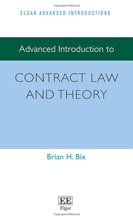 Advanced Introduction to Contract Law and Theory - MPHOnline.com