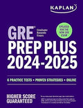 GRE Prep Plus 2024-2025 - Updated for the New GRE: 6 Practice Tests + Live Classes + Online Question Bank and Video Explanations (Kaplan Test Prep) - MPHOnline.com