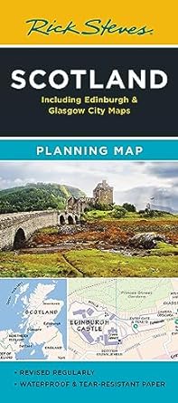 Rick Steves Scotland Planning Map - MPHOnline.com