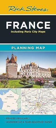 Rick Steves France Planning Map - MPHOnline.com