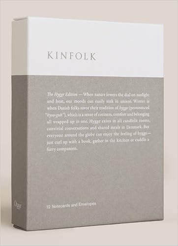 Kinfolk Notecards - The Hygge Edition - MPHOnline.com