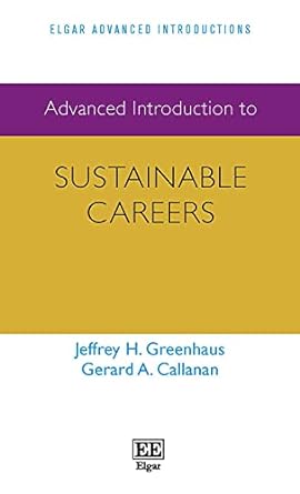 Advanced Introduction to Sustainable Careers - MPHOnline.com