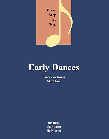 Early Dances (Classical Sheet Music) - MPHOnline.com