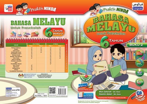 PRAKTIS MINDA - BAHASA MELAYU UNTUK PRASEKOLAH 6 TAHUN (BUKU 2) - MPHOnline.com