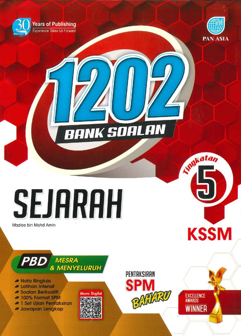 1202 Bank Soalan (KSSM) Sejarah Tingkatan 5 '23 - MPHOnline.com