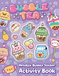 Bubble Tea Metalic Bubble Sticker Book - MPHOnline.com