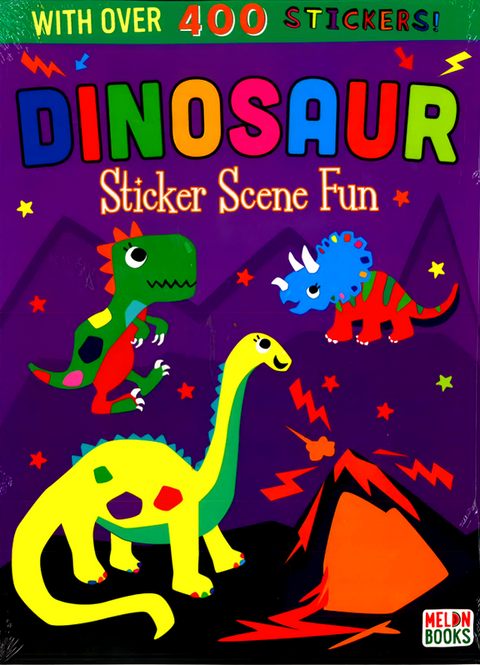 Dinosaur Sticker Scene Fun - MPHOnline.com