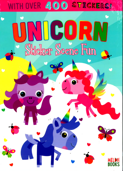 Unicorn Sticker Scene Fun - MPHOnline.com