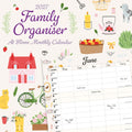 2027 Square Wall Calendar Family Organiser  At Home (RR271072) - MPHOnline.com