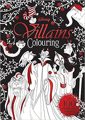 DISNEY CLASSICS - MIXED: VILLAINS COLOURING - MPHOnline.com