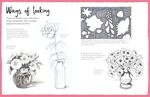 How To Draw Flowers & Plants - MPHOnline.com