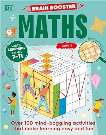 Brain Booster Maths: Over 100 Mind-Boggling Activities that Make Learning Easy and Fun - MPHOnline.com