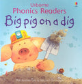 Usborne Phonics Readers: Big Pig On A Dig - MPHOnline.com