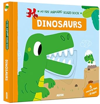 My First Animated Board Book: Dinosaurs - MPHOnline.com