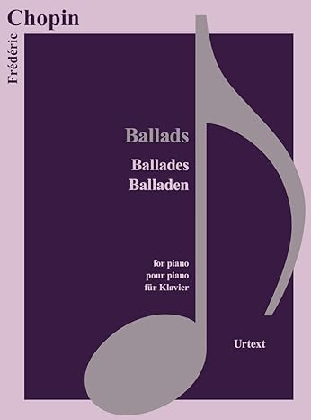 Ballades (Classical Sheet Music) - MPHOnline.com