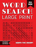 Word Search Red (Large Print) - MPHOnline.com