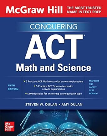 McGraw Hill's Conquering ACT Math and Science, Fifth Edition - MPHOnline.com