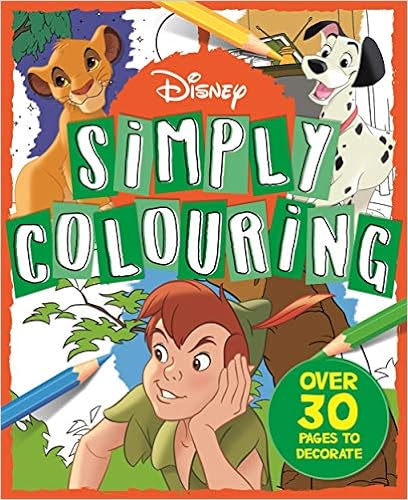 Disney: Simply Colouring - MPHOnline.com