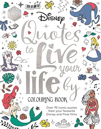 Disney Quotes to Live Your Life By Colouring Book - MPHOnline.com