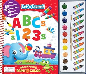 Deluxe Poster Paint & Color: Preschool Abc/123 - MPHOnline.com