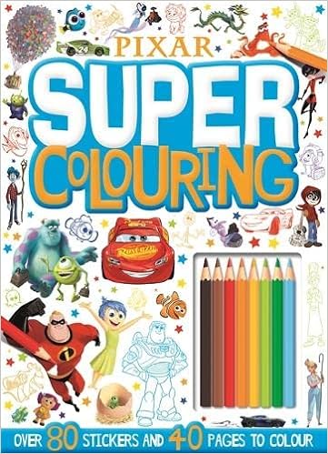 Disney Pixar Super Colouring - MPHOnline.com