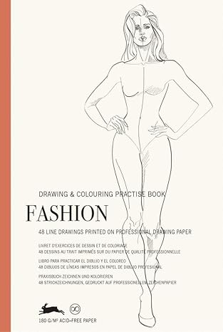 Fashion: Drawing & Colouring Practise Book (Multilingual Edition) (English, Spanish, French and German Edition) - MPHOnline.com