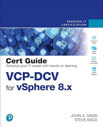 VCP-DCV for vSphere 8.x (5E) Official Cert Guide - MPHOnline.com