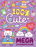 Mega Colouring Book: 100% Cute - MPHOnline.com
