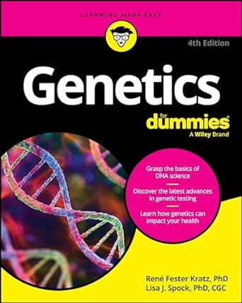 Genetics For Dummies 4E - MPHOnline.com