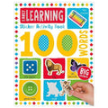 100 Early Learning Words Sticker Activity - MPHOnline.com