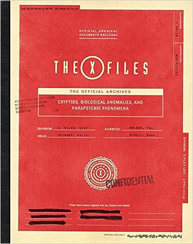 The X-Files: The Official Archives: Cryptids, Biological Anomalies, and Parapsychic Phenomena - MPHOnline.com