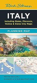 Rick Steves Italy Planning Map: Including Rome, Florence, Venice & Siena City Maps - MPHOnline.com