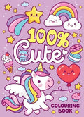 Colouring Book: 100% Cute - MPHOnline.com