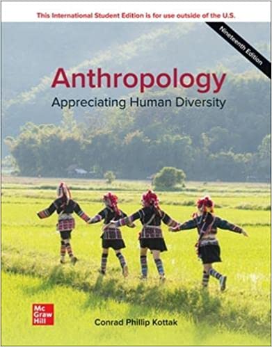 Ise Anthropology, 19Ed: Appreciating Human Diversity - MPHOnline.com