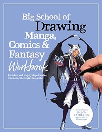 Big School of Drawing Manga, Comics and Fantasy Workbook - MPHOnline.com