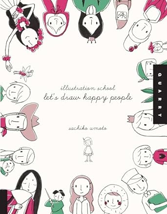 Let's Draw Happy People Illustration School - MPHOnline.com